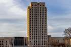 State Capitol building in Bismarck, North Dakota, USA. Art Print